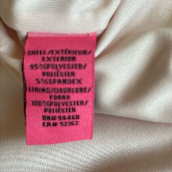 Betsy Johnson pale pink shift dress with black accent bows size 8 - Picture 12 of 12